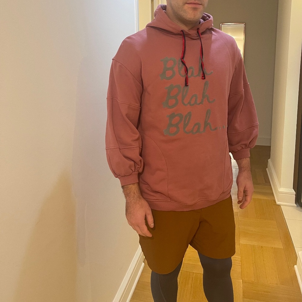 Innis MIB Graphic printed oversize hoodie; Ted Baker: Trendy Hoodie